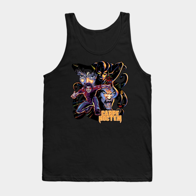 Carpe Noctem Tank Top by hashtagcomics